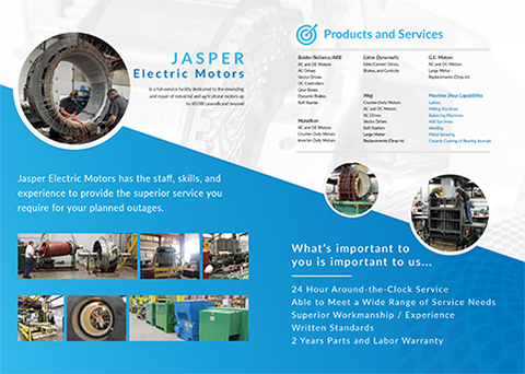 Jasper Electric Motors Brochure